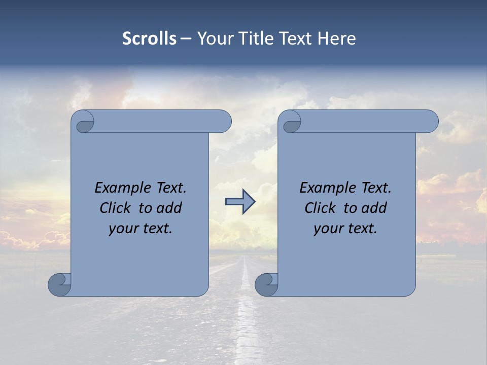 Cloudy Sky PowerPoint Template