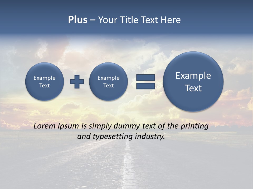 Cloudy Sky PowerPoint Template
