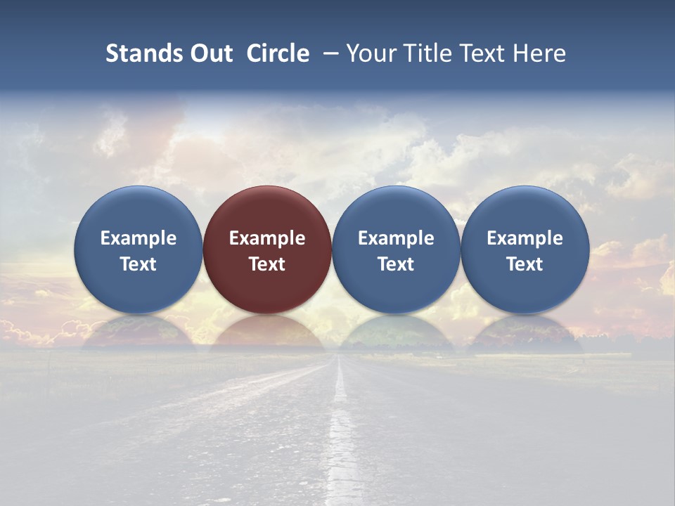 Cloudy Sky PowerPoint Template