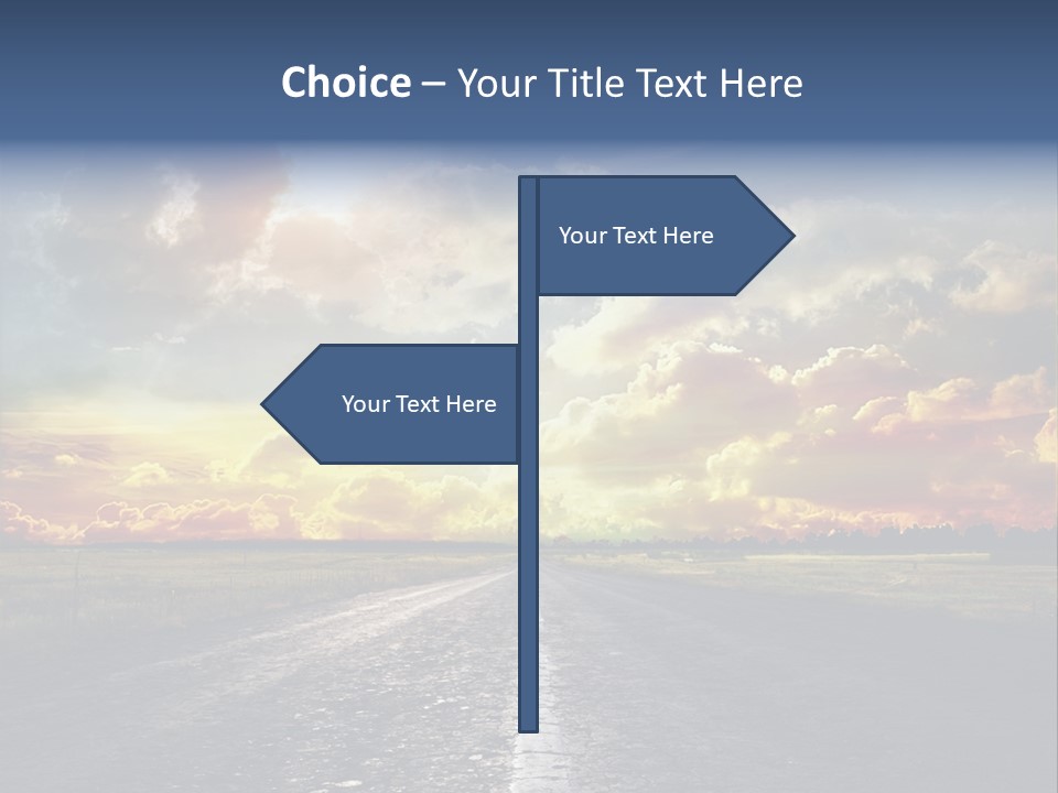 Cloudy Sky PowerPoint Template