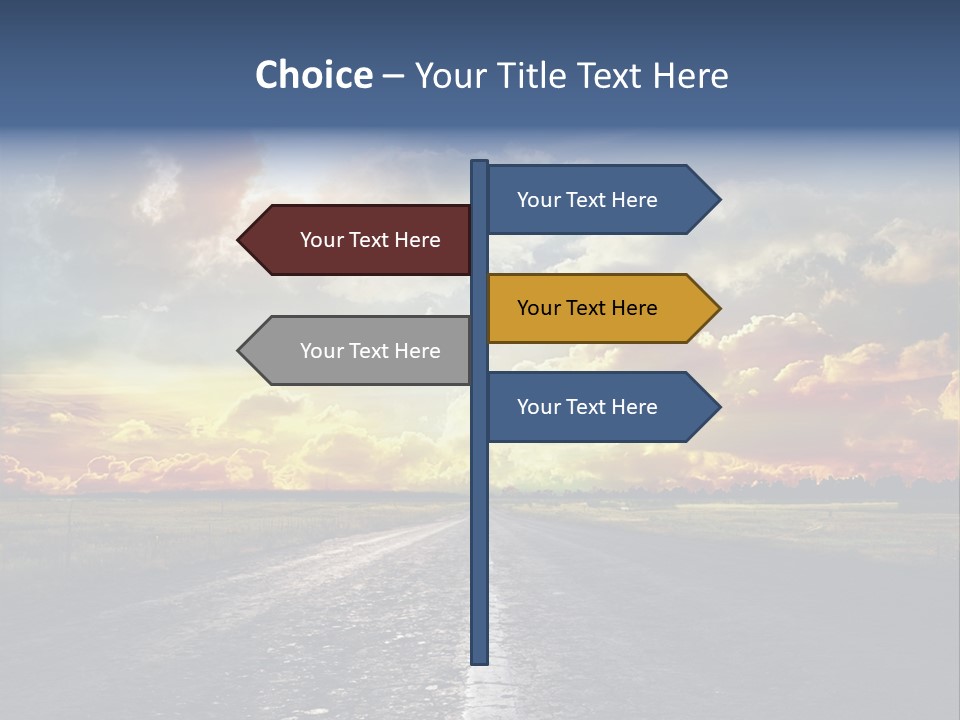 Cloudy Sky PowerPoint Template