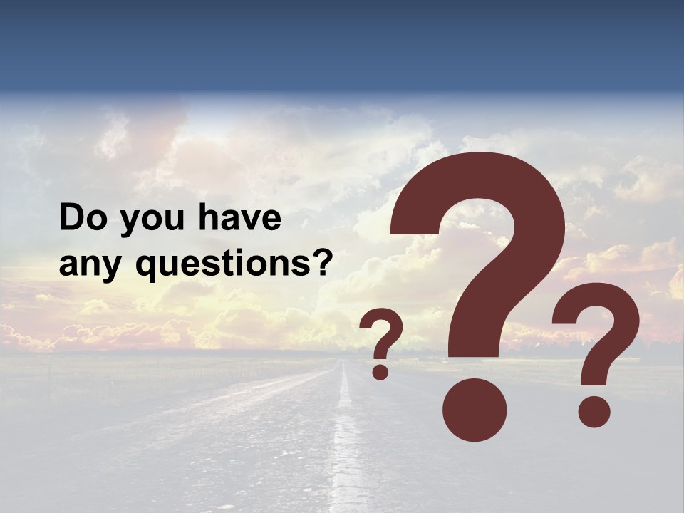 Cloudy Sky PowerPoint Template