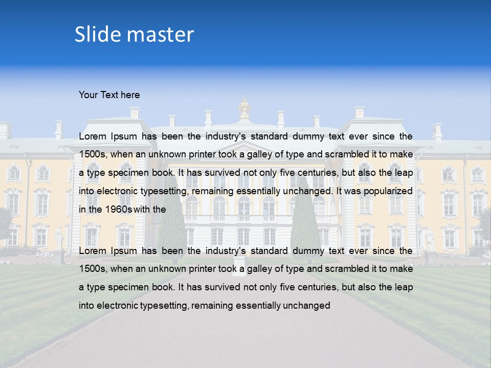 Corporation Group Management PowerPoint Template