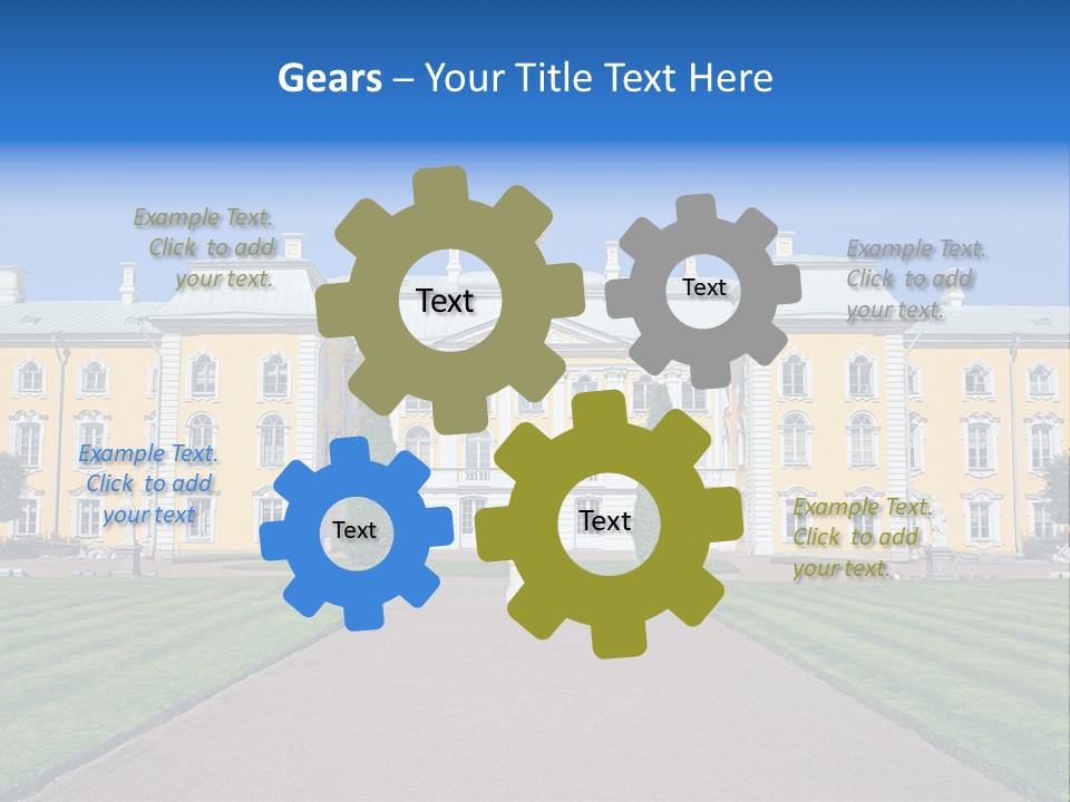 Corporation Group Management PowerPoint Template