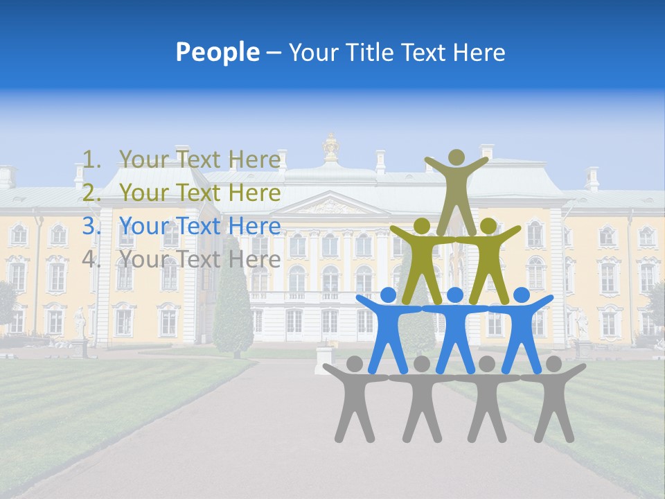 Corporation Group Management PowerPoint Template