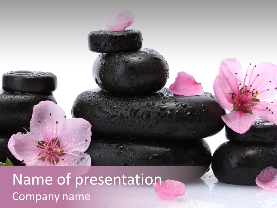 Beautiful Massage Health PowerPoint Template