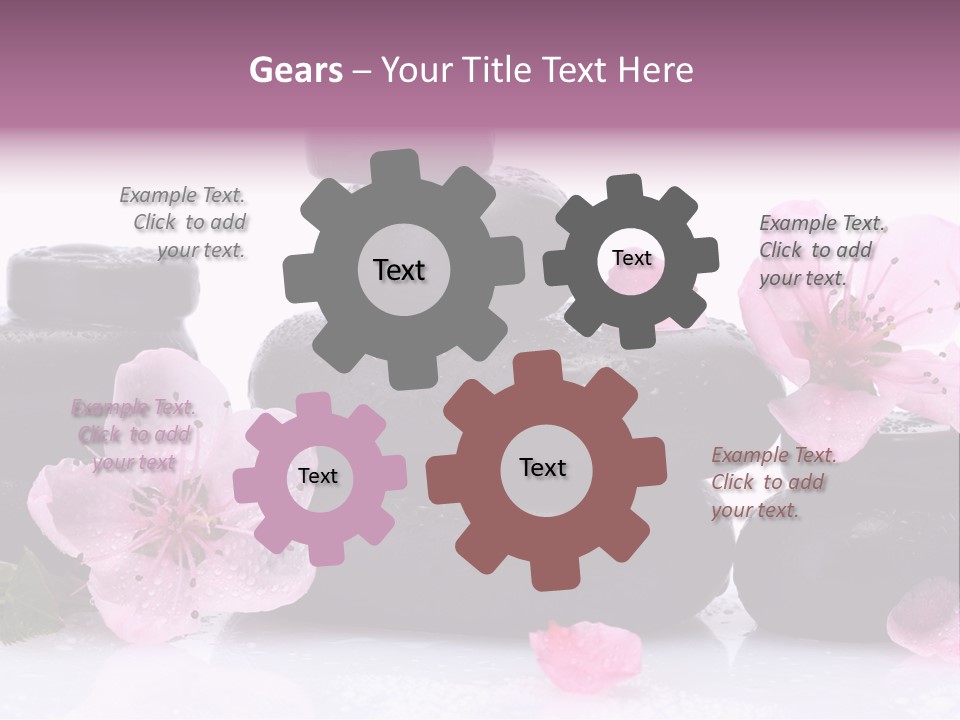 Beautiful Massage Health PowerPoint Template