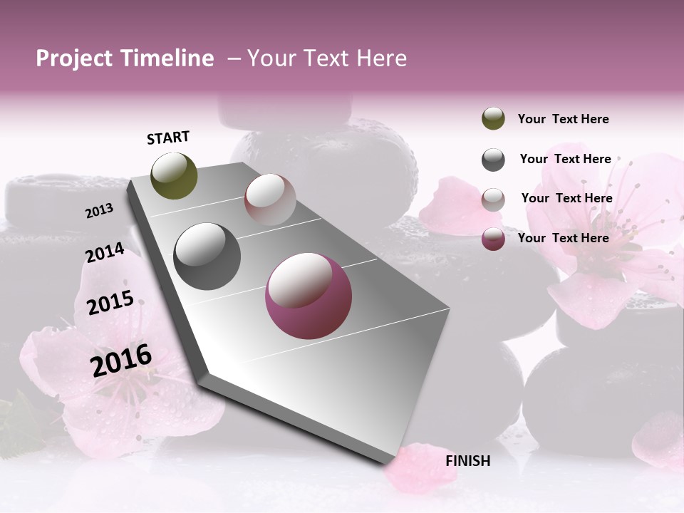 Beautiful Massage Health PowerPoint Template