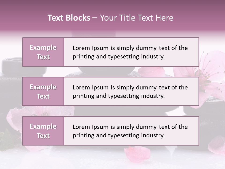 Beautiful Massage Health PowerPoint Template