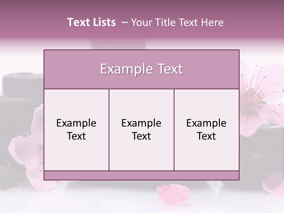 Beautiful Massage Health PowerPoint Template