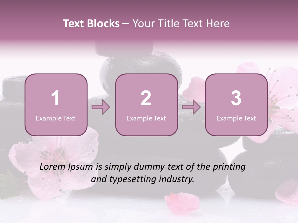 Beautiful Massage Health PowerPoint Template