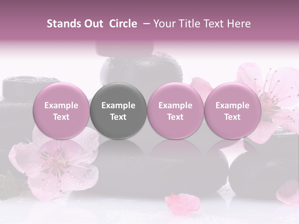 Beautiful Massage Health PowerPoint Template