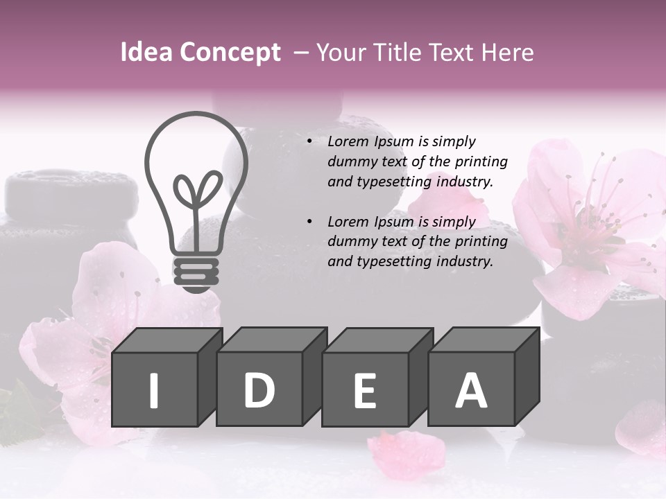 Beautiful Massage Health PowerPoint Template