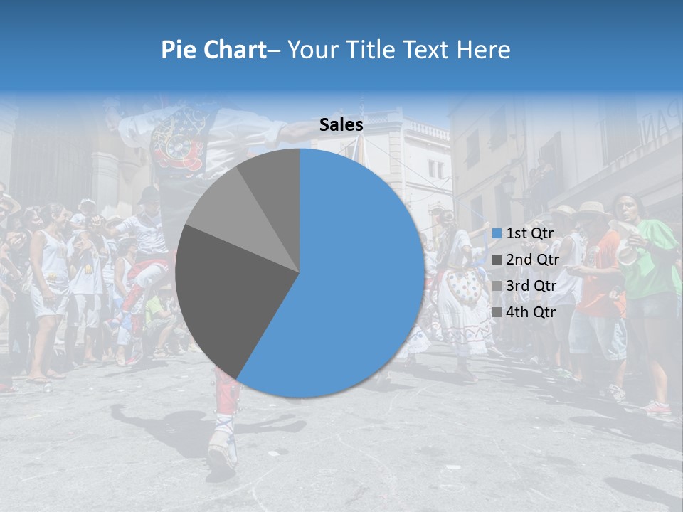 Cercavila Colors Sitges PowerPoint Template