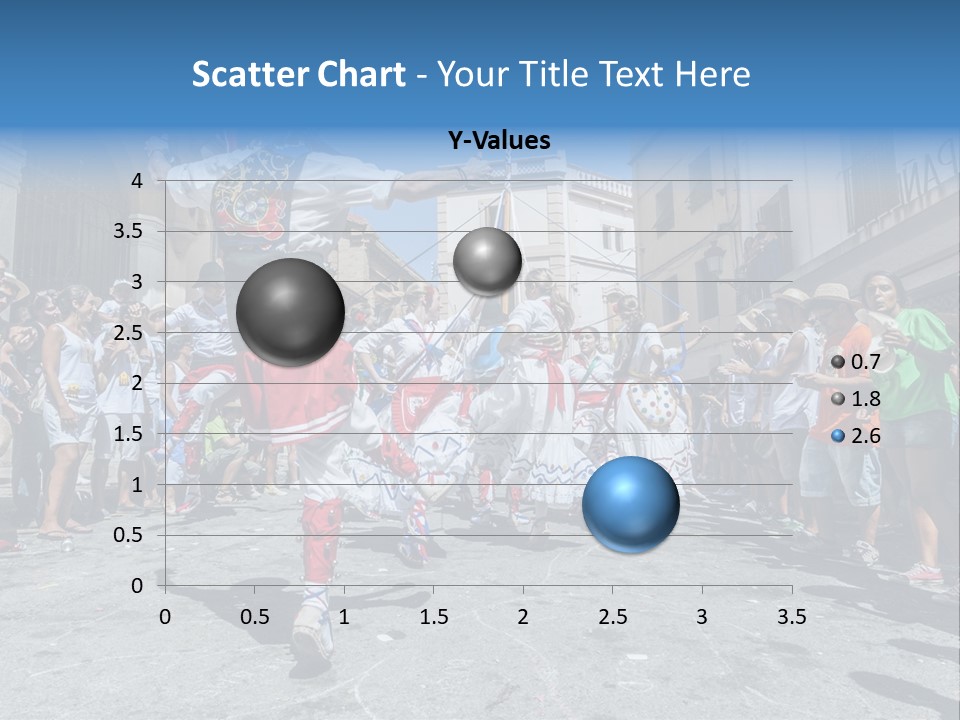 Cercavila Colors Sitges PowerPoint Template