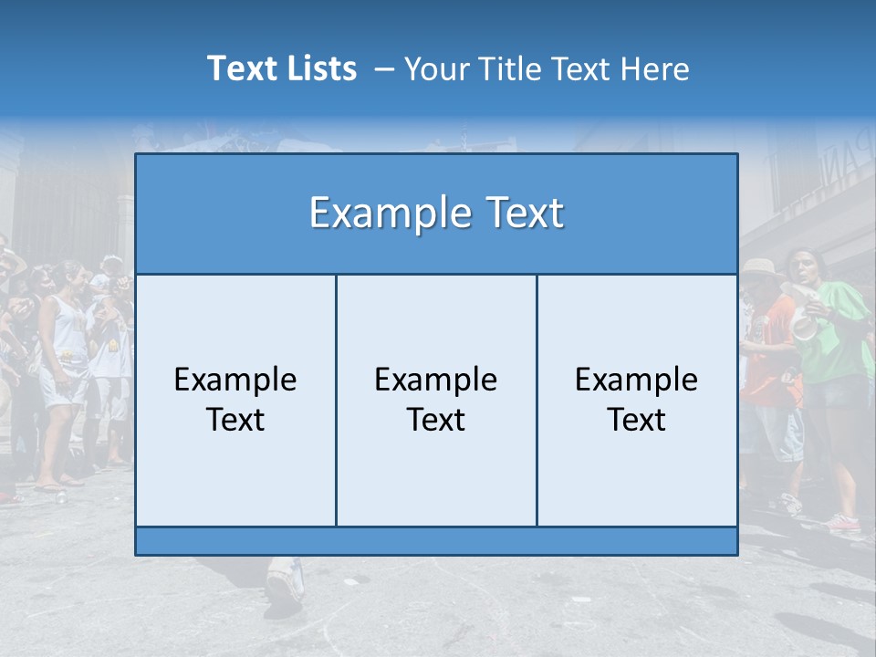 Cercavila Colors Sitges PowerPoint Template