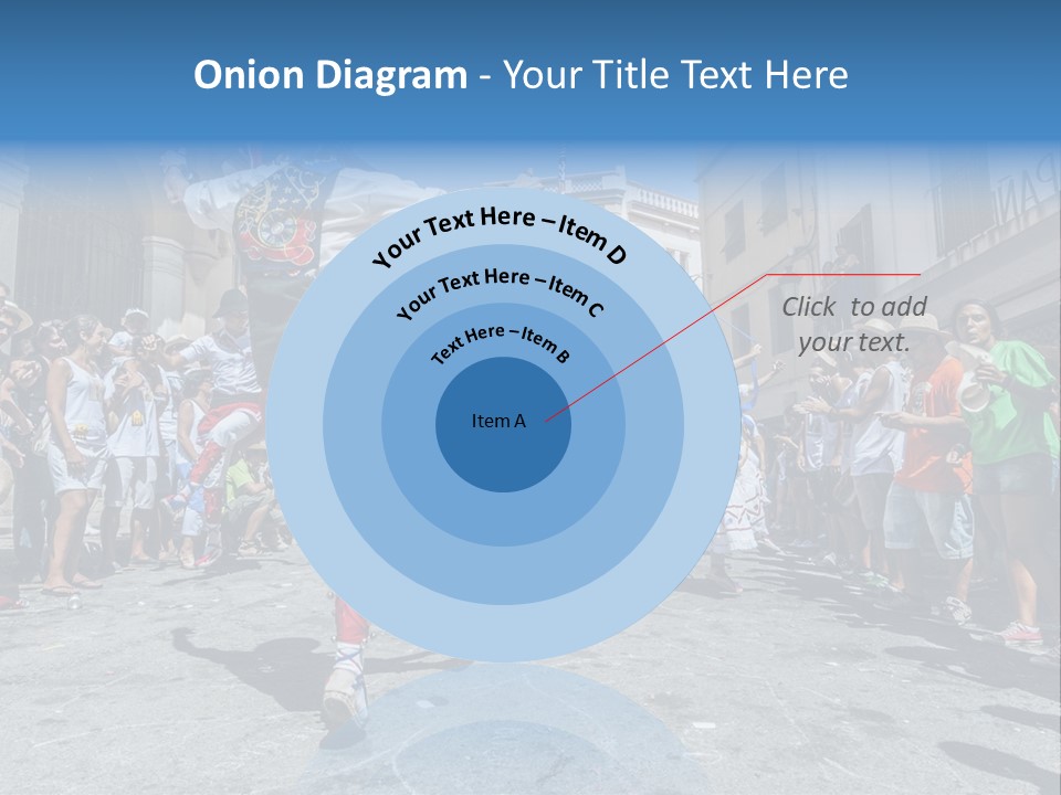 Cercavila Colors Sitges PowerPoint Template