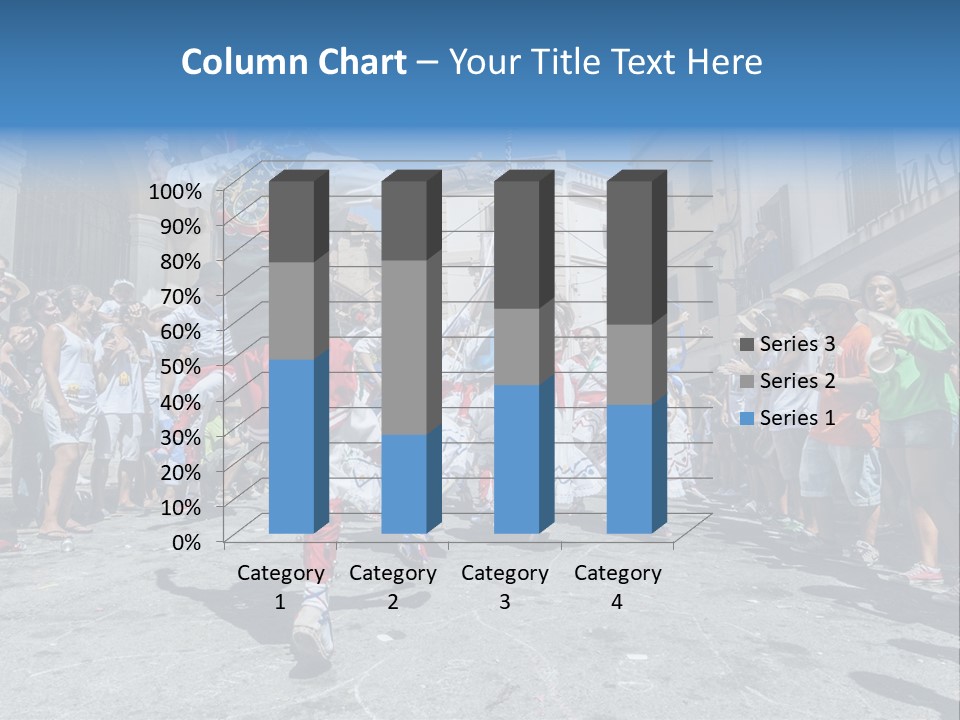 Cercavila Colors Sitges PowerPoint Template