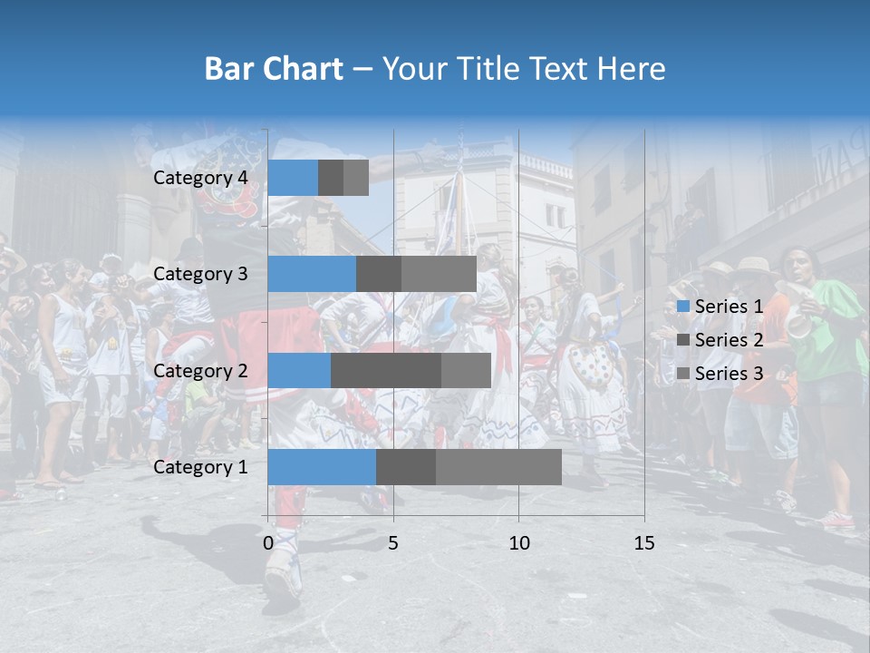 Cercavila Colors Sitges PowerPoint Template
