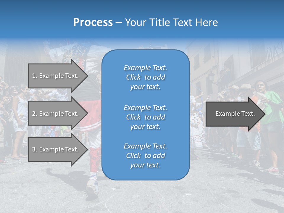Cercavila Colors Sitges PowerPoint Template