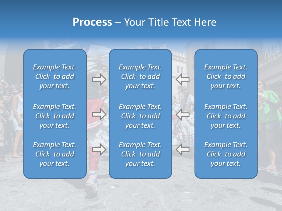 Cercavila Colors Sitges PowerPoint Template