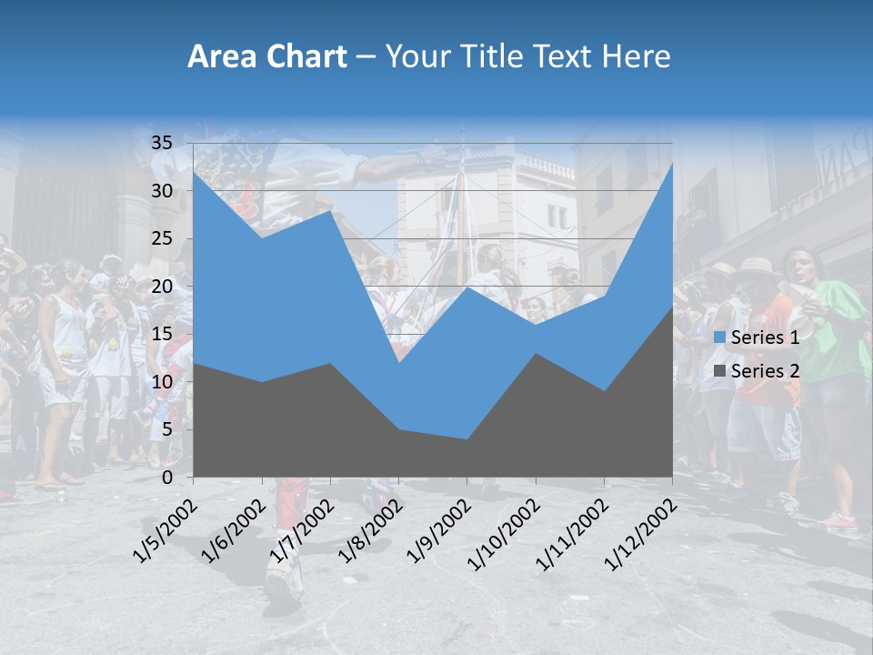 Cercavila Colors Sitges PowerPoint Template