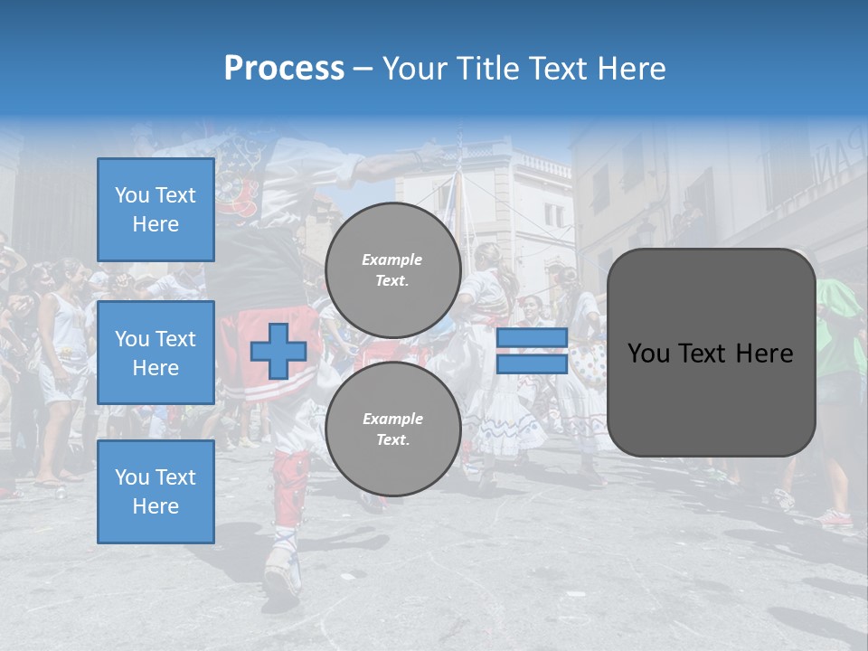 Cercavila Colors Sitges PowerPoint Template