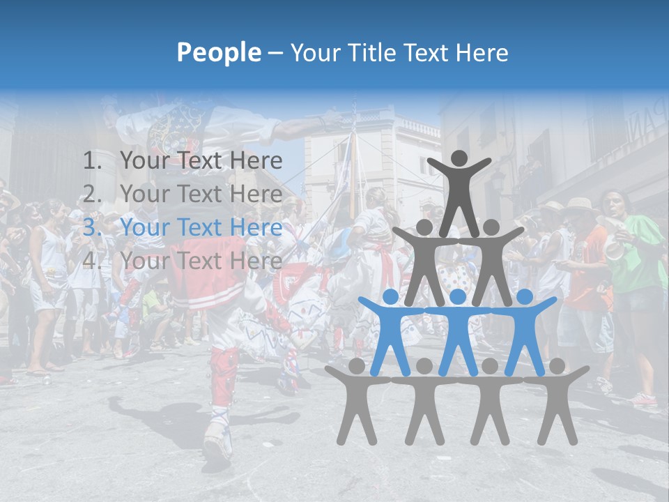 Cercavila Colors Sitges PowerPoint Template