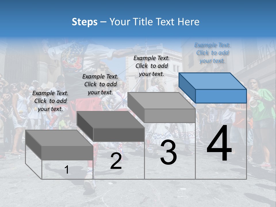 Cercavila Colors Sitges PowerPoint Template
