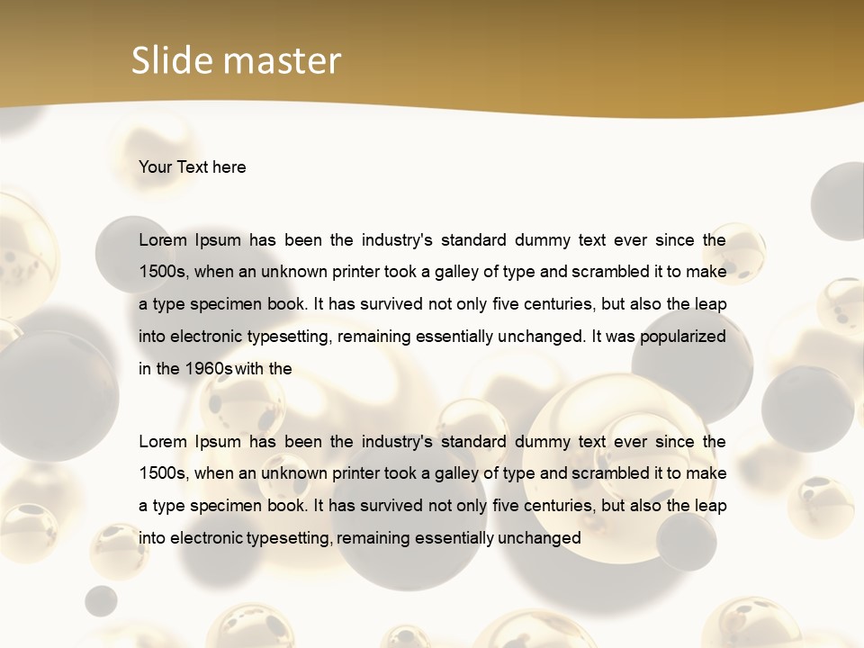 Composite Generated Postcard PowerPoint Template