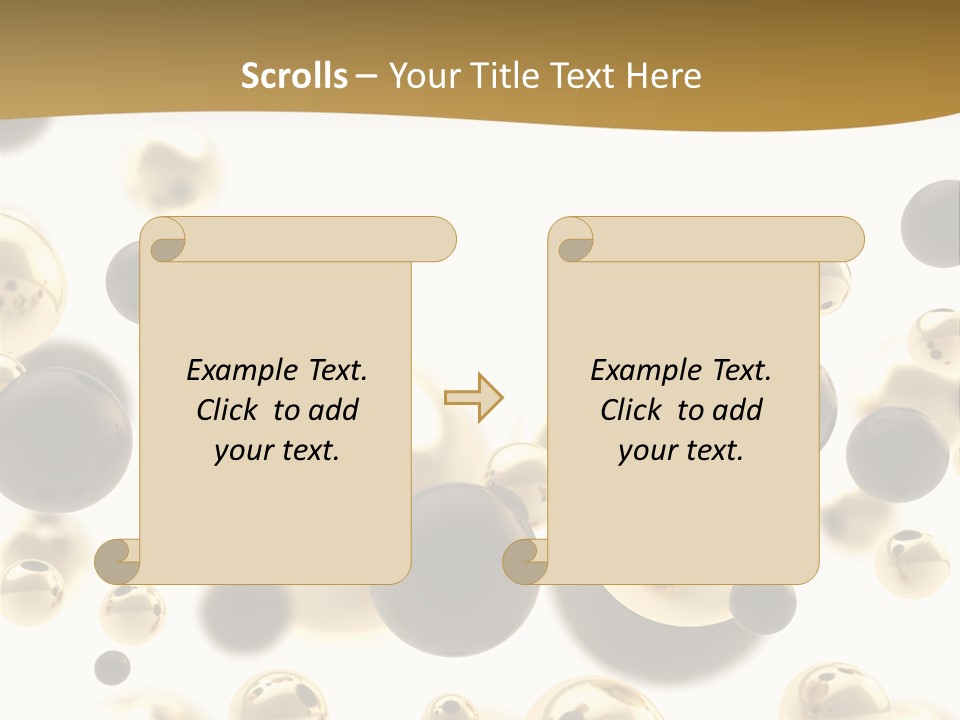 Composite Generated Postcard PowerPoint Template