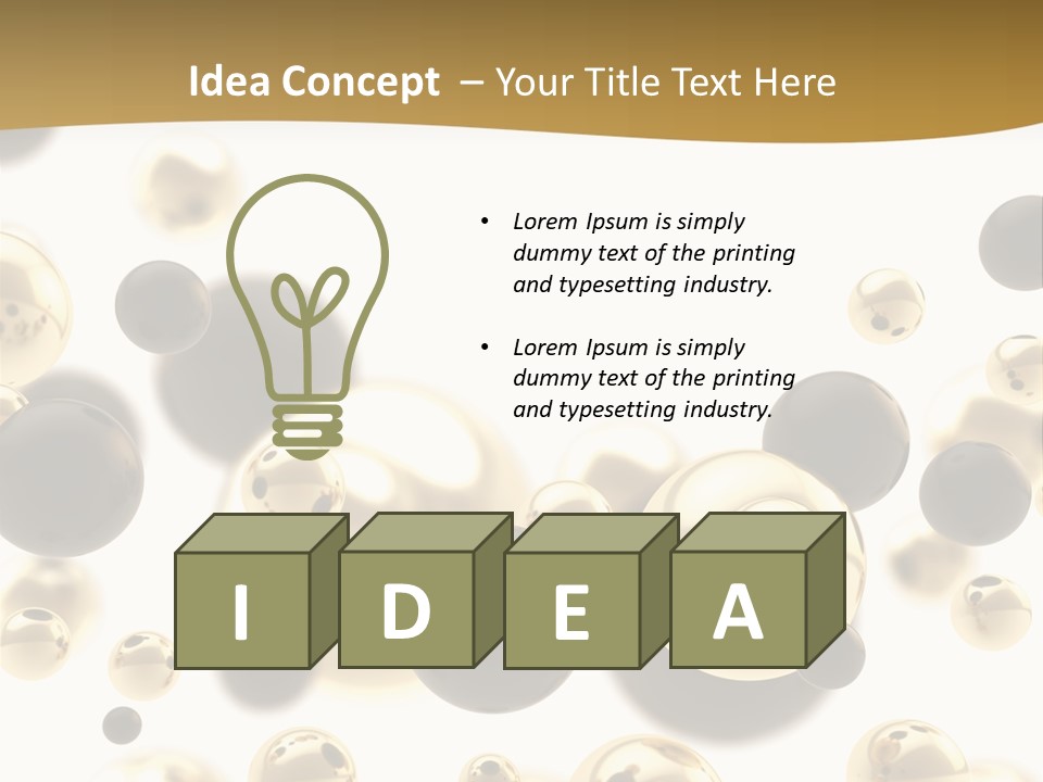 Composite Generated Postcard PowerPoint Template