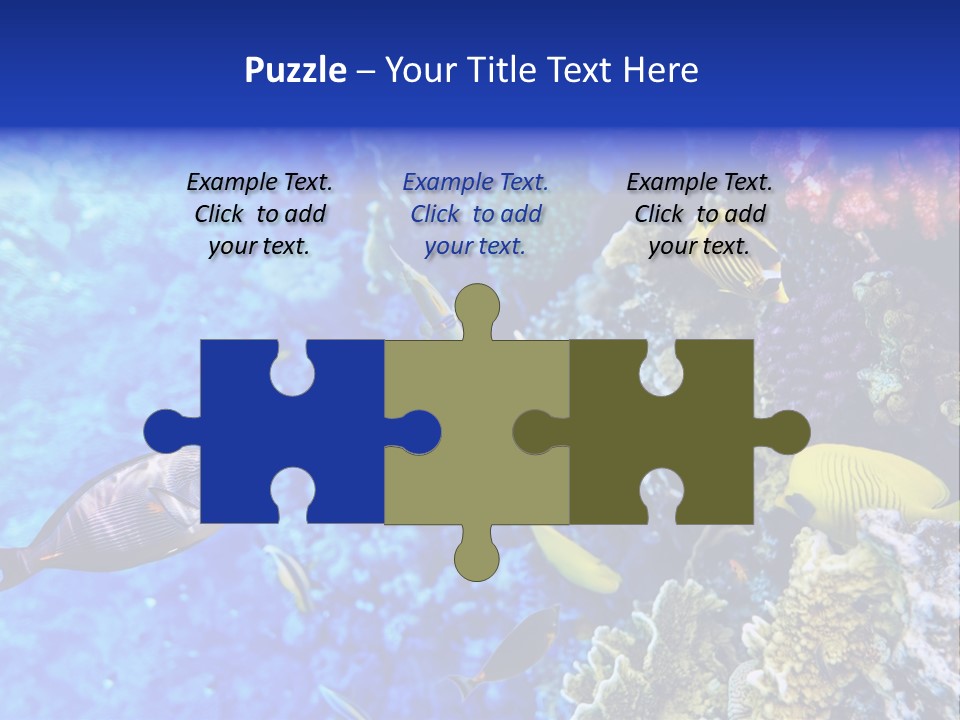 Wild Aquatic Tropic PowerPoint Template