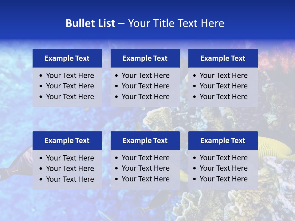 Wild Aquatic Tropic PowerPoint Template