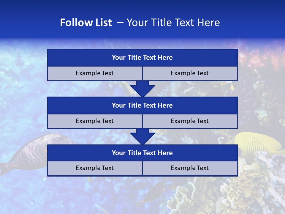 Wild Aquatic Tropic PowerPoint Template