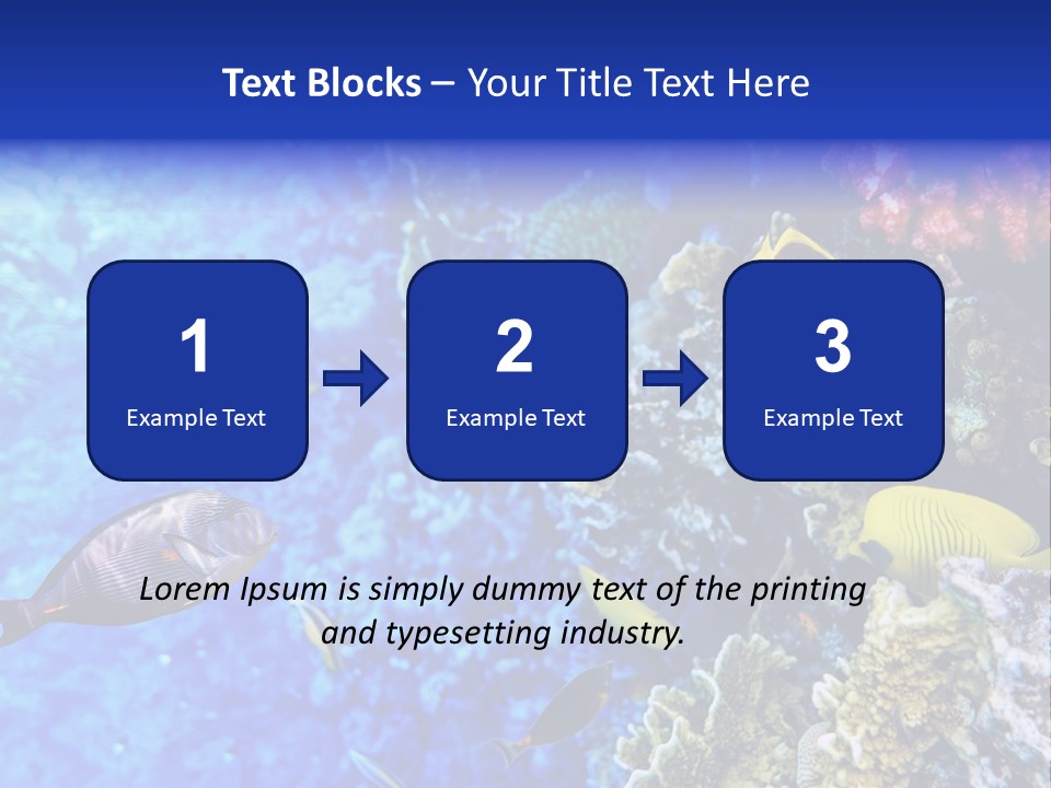 Wild Aquatic Tropic PowerPoint Template