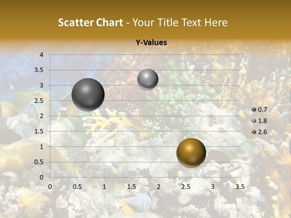 Under Scuba Brownish PowerPoint Template