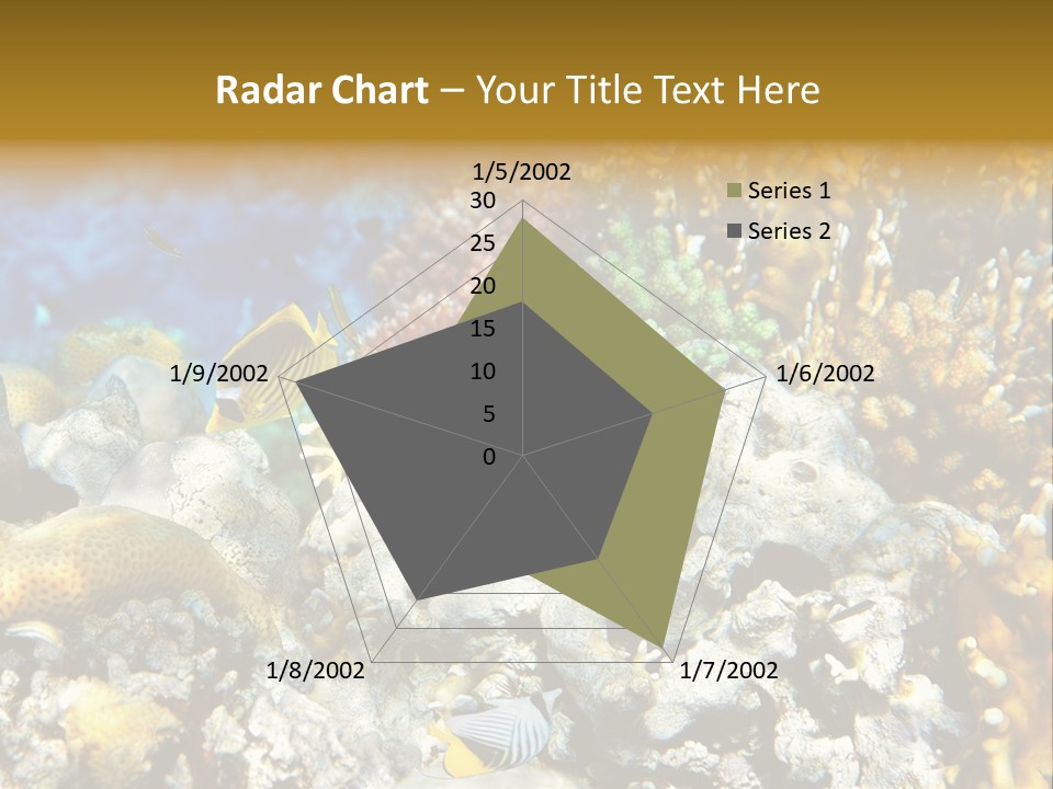 Under Scuba Brownish PowerPoint Template