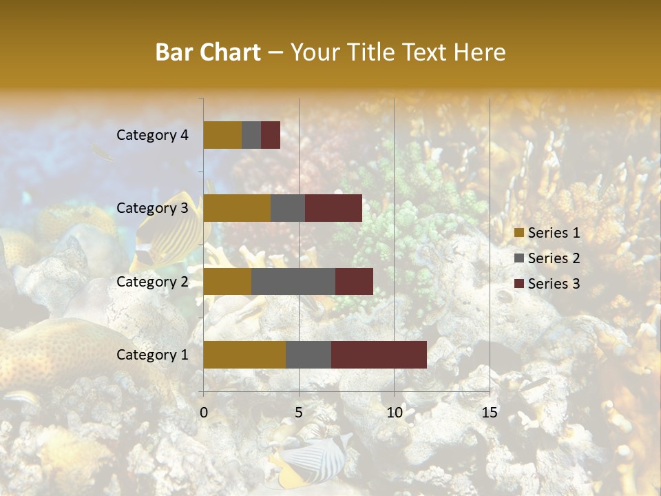 Under Scuba Brownish PowerPoint Template