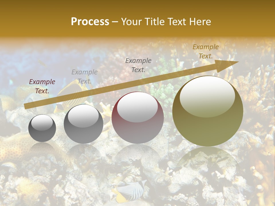 Under Scuba Brownish PowerPoint Template