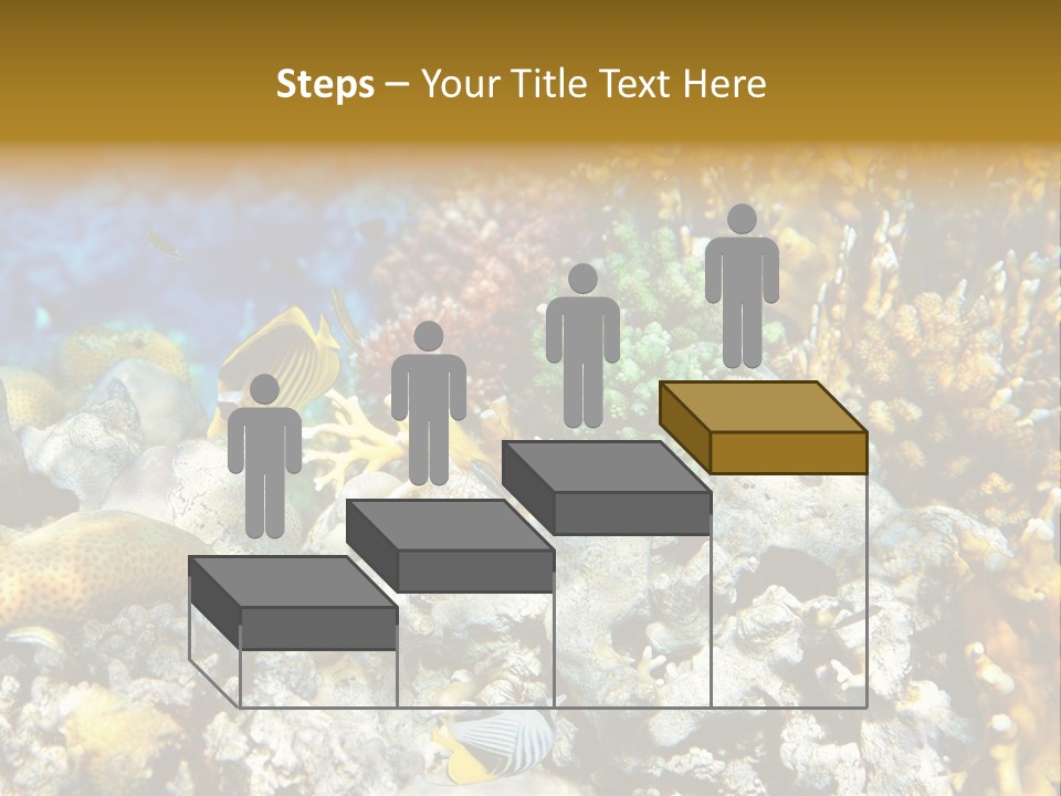 Under Scuba Brownish PowerPoint Template