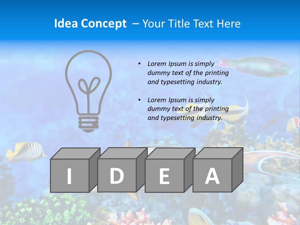 World Lagoon Colony PowerPoint Template