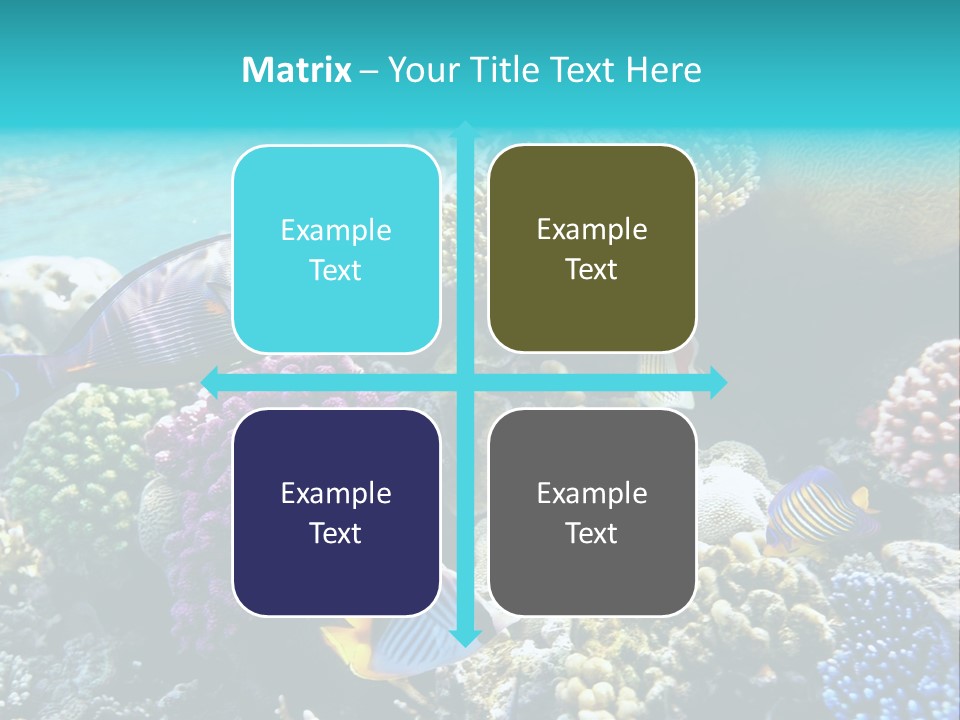 Under Depth Tahiti PowerPoint Template