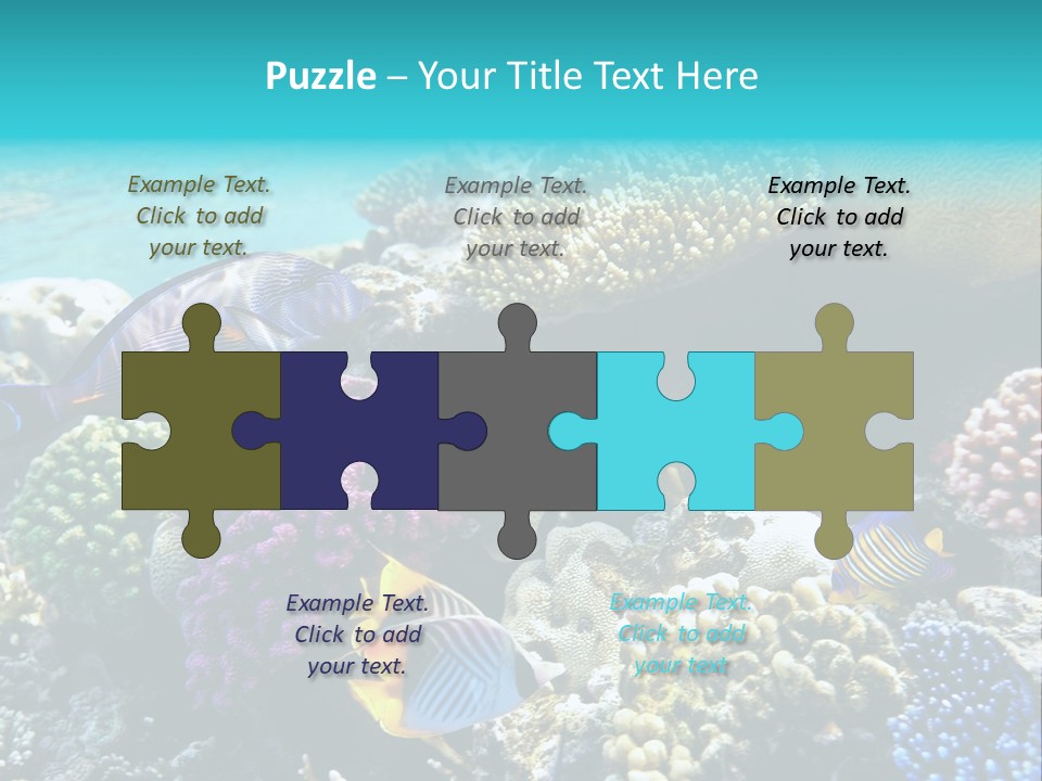 Under Depth Tahiti PowerPoint Template