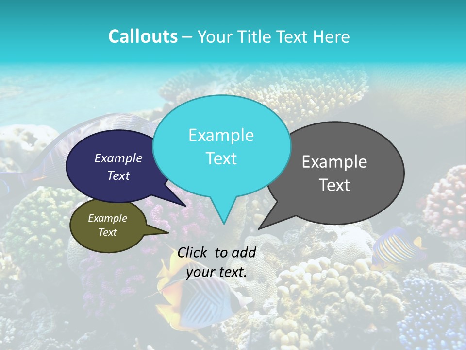 Under Depth Tahiti PowerPoint Template