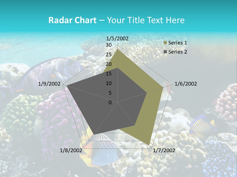 Under Depth Tahiti PowerPoint Template
