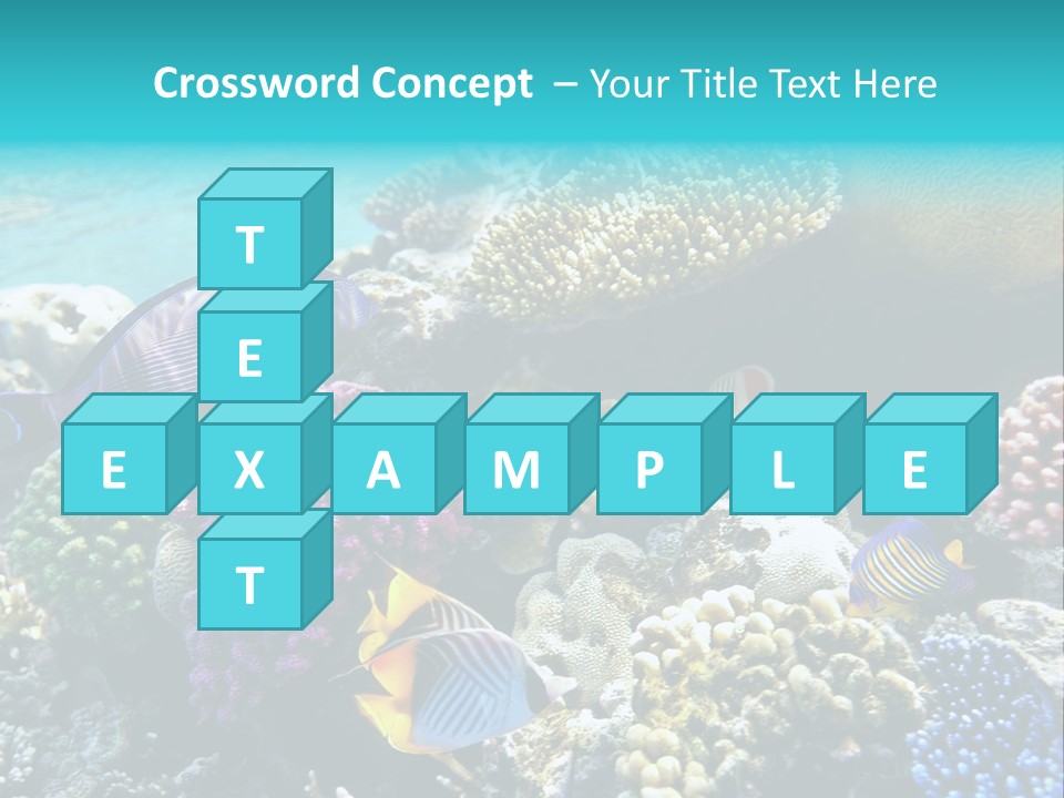 Under Depth Tahiti PowerPoint Template