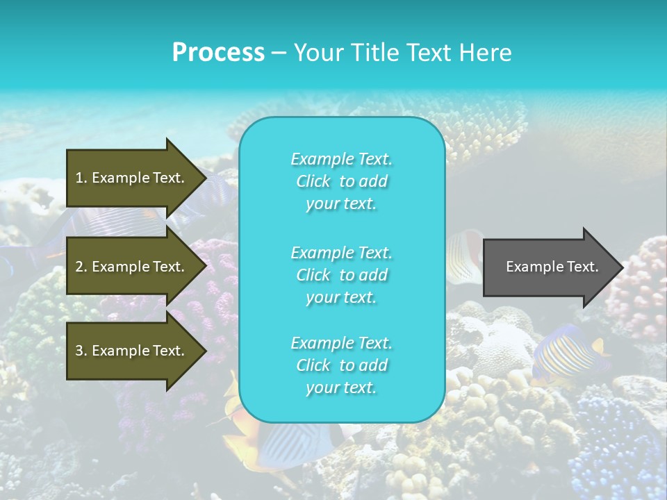 Under Depth Tahiti PowerPoint Template