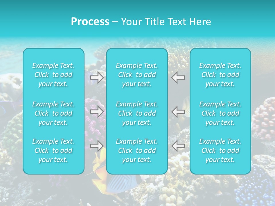 Under Depth Tahiti PowerPoint Template