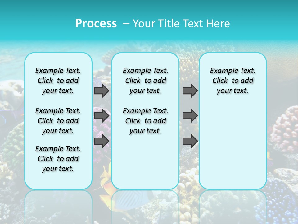 Under Depth Tahiti PowerPoint Template